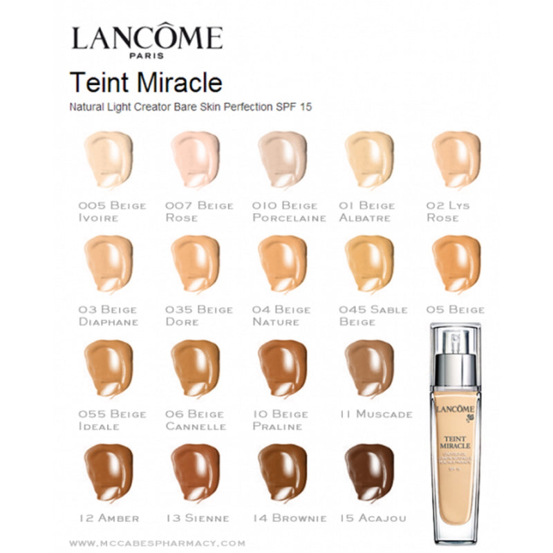 Lancôme - Teint Miracle Foundation - Buy Online at Beaute.ae