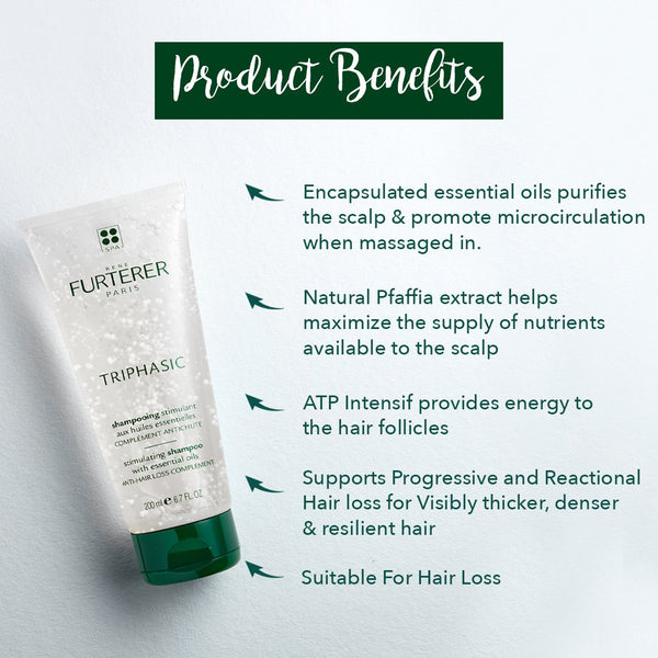 Rene Furterer - Triphasic Stimulating Shampoo - Buy Online at Beaute.ae