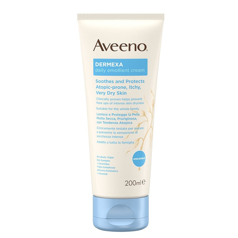 AVEENO Emollient Cream, Dermexa, 200ml