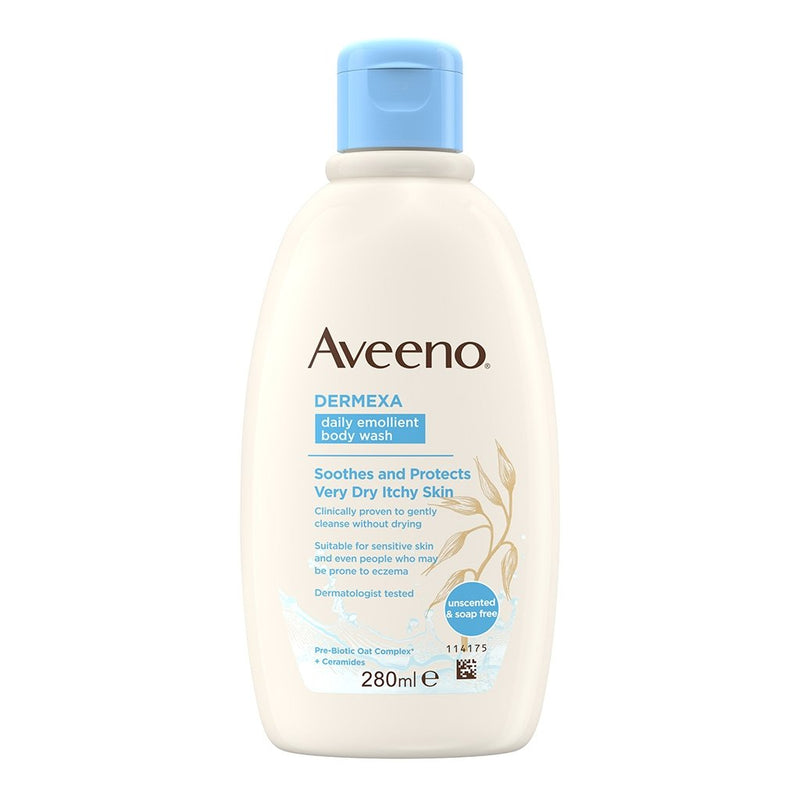 AVEENO Emollient Body Wash, Dermexa, 300ml